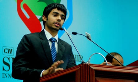 Trishneet Arora, a 22-year old from the small city of Ludhiana in northern India. He never finished high school, but he runs a multinational cyber security company, has penned three books on ethical computer hacking and has won a government award for his contribution to online security.