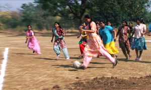 In one episode, a woman is attacked with acid by a local boy after she joins a mixed-sex football team.