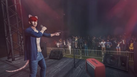 Un evento musicale nel mondo virtuale di Second Life