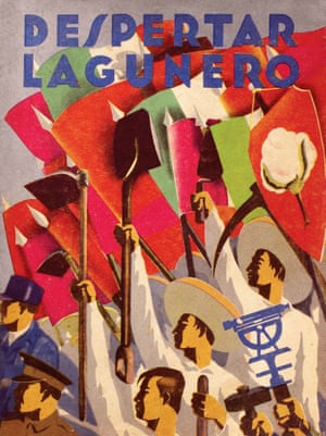 Design by Alfonso Maldonado for José Reyes Pimentel’s Despertar Lagunero, 1937.