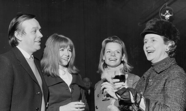 William Gaskill, as artistic director of the Royal Court theatre, with the actors, from right, Peggy Ashcroft, Jill Bennett and Jane Asher (1969).