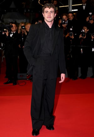 Paul Mescal at the The History Of Sound red carpet