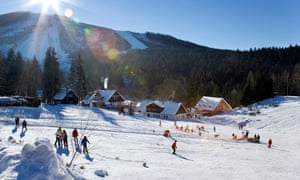 Centre de ski à Harrachov Giant Mountains