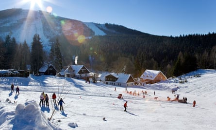 Ski Centre in Harrachov Giant Mountains