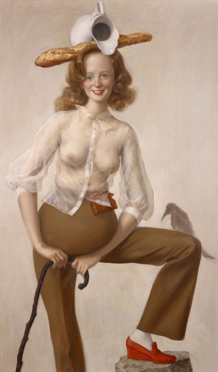 Red Shoe by John Currin.
