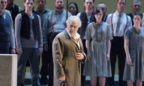 Placido Domingo in Nabucco at the Royal Opera House, London