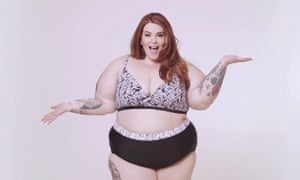 The photo of Tess Holliday was promoting a feminist event on body positivity.