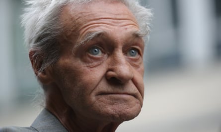 Paddy Hill, one of the Birmingham Six who was wrongly convicted of the Birmingham pub bombings.