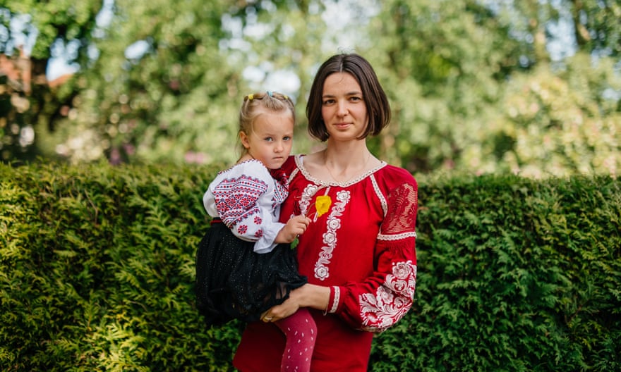 Vita Chukhno and her daughter Polina