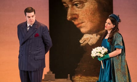 Ben McAteer as the Count and Máire Flavin as the Countess.