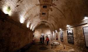 The Berlin Underworlds museum opens the escape tunnel to visitors.