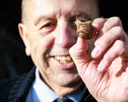 Terry Ball at L’Escargotiere HQ in Ribchester.