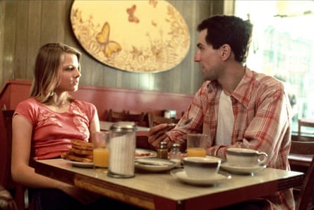Jodie Foster and Robert De Niro as Iris and Travis Bickle in Taxi Driver.