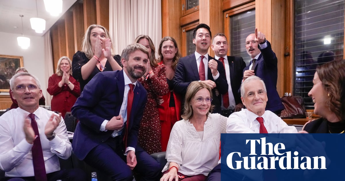 Norway’s Labour party holds narrow lead in early election results