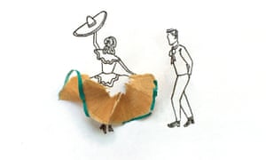 A pencil shaving transformed into a dancer's skirt by Desirée De León