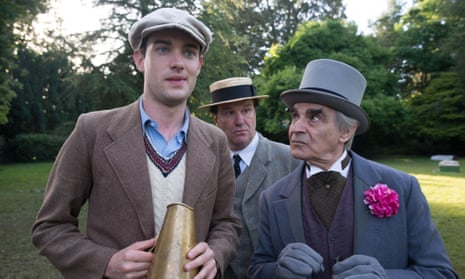 Jack Whitehall, Douglas Hodge and David Suchet in Decline and Fall