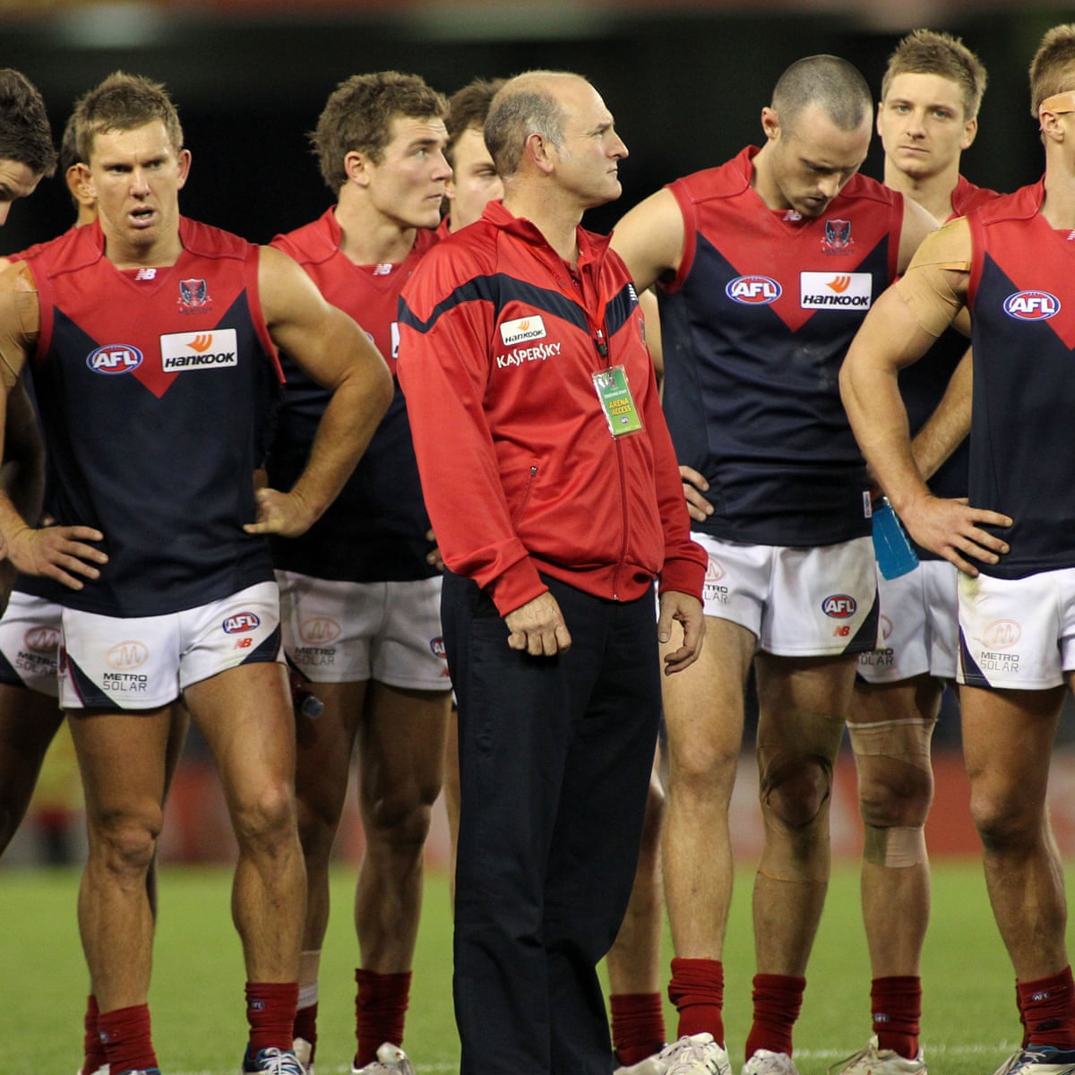 Former Melbourne Demons Coach Said He Was Bullied Into Tanking Afl Games In 2009 Melbourne Demons The Guardian