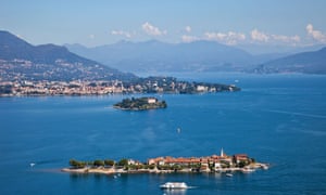 Lake Maggiore, Stresa, Isola Superiore aka Isola Pescatore, Italy