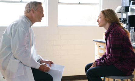 Young genius with huge ambitions … Bill Irwin and Amanda Seyfried in The Dropout.