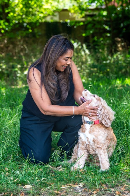 Louise Nunn with Immy’s assistance dog, Whitney.
