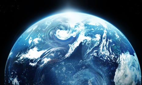 Nasa 2014 image of a storm on Earth.