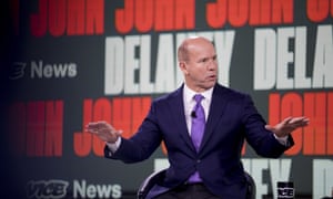John Delaney speaks in Des Moines, Iowa, on 20 January.