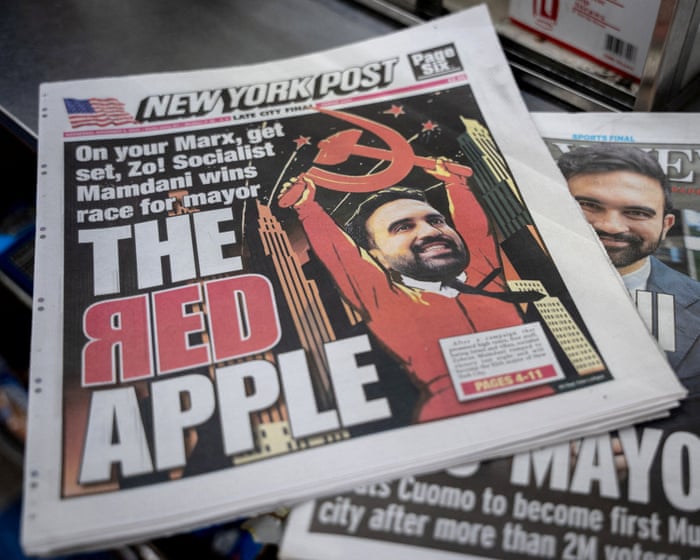 New York Post’s anti-Mamdani front page is a hit – with his supporters