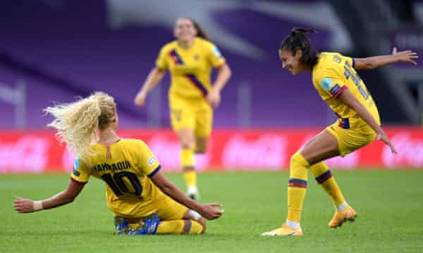 Atletico Madrid 0 1 Barcelona Women S Champions League Quarter Final As It Happened Football The Guardian