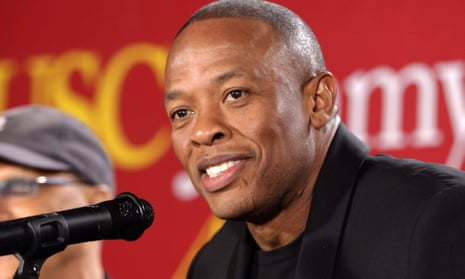 Rapper and mogul Dr Dre, photographer here in May 2015 in California