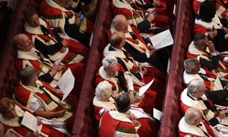 Peers ahead of the State Opening of Parliament