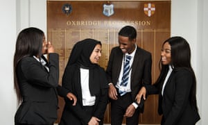 Brampton Manor students with Oxbridge offers