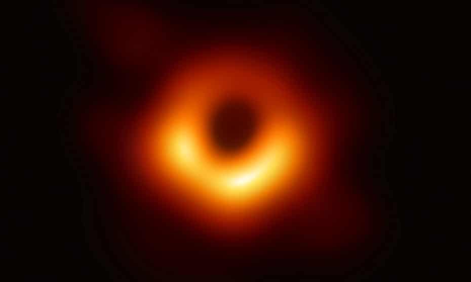 The first-ever photo of a black hole