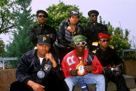 Public Enemy at the Montreux Festival in Switzerland, 1988.