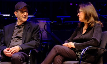 Collaborators … Steve Reich and Beryl Korot at the Barbican.