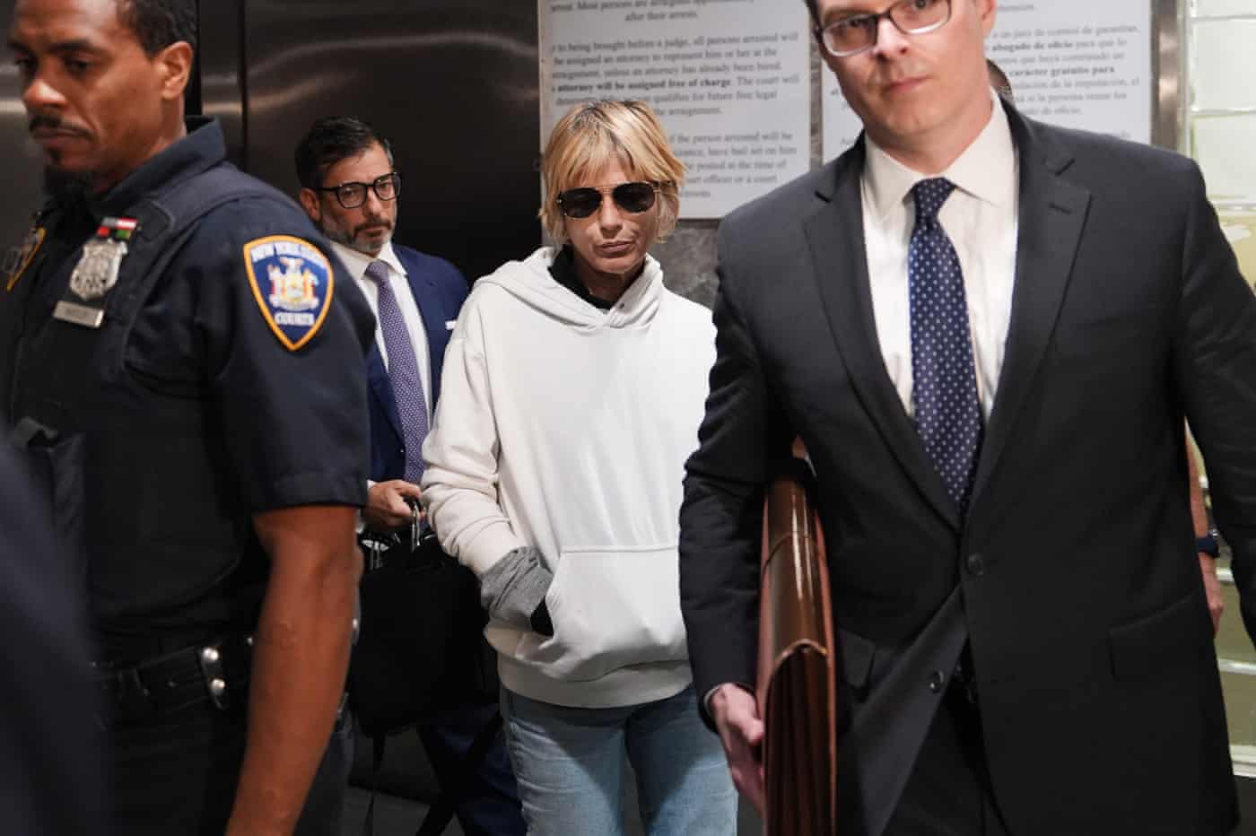 Blair pleads not guilty