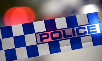Victoria Police tape restricts access to a crime scene in Melbourne's north