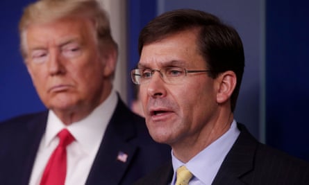 Mark Esper was fired by Donald Trump in a tweet.