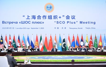 Shanghai Cooperation Organisation summit 2025 in Tianjin.