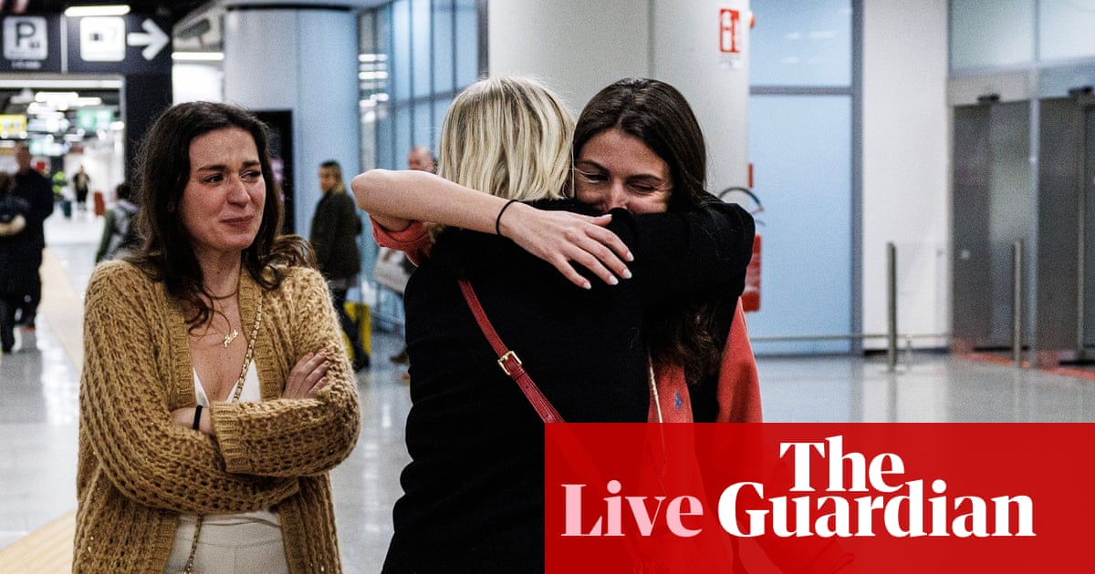 First wave of Europeans stranded by Iran conflict return home, with hundreds of thousands still left in region – Europe live