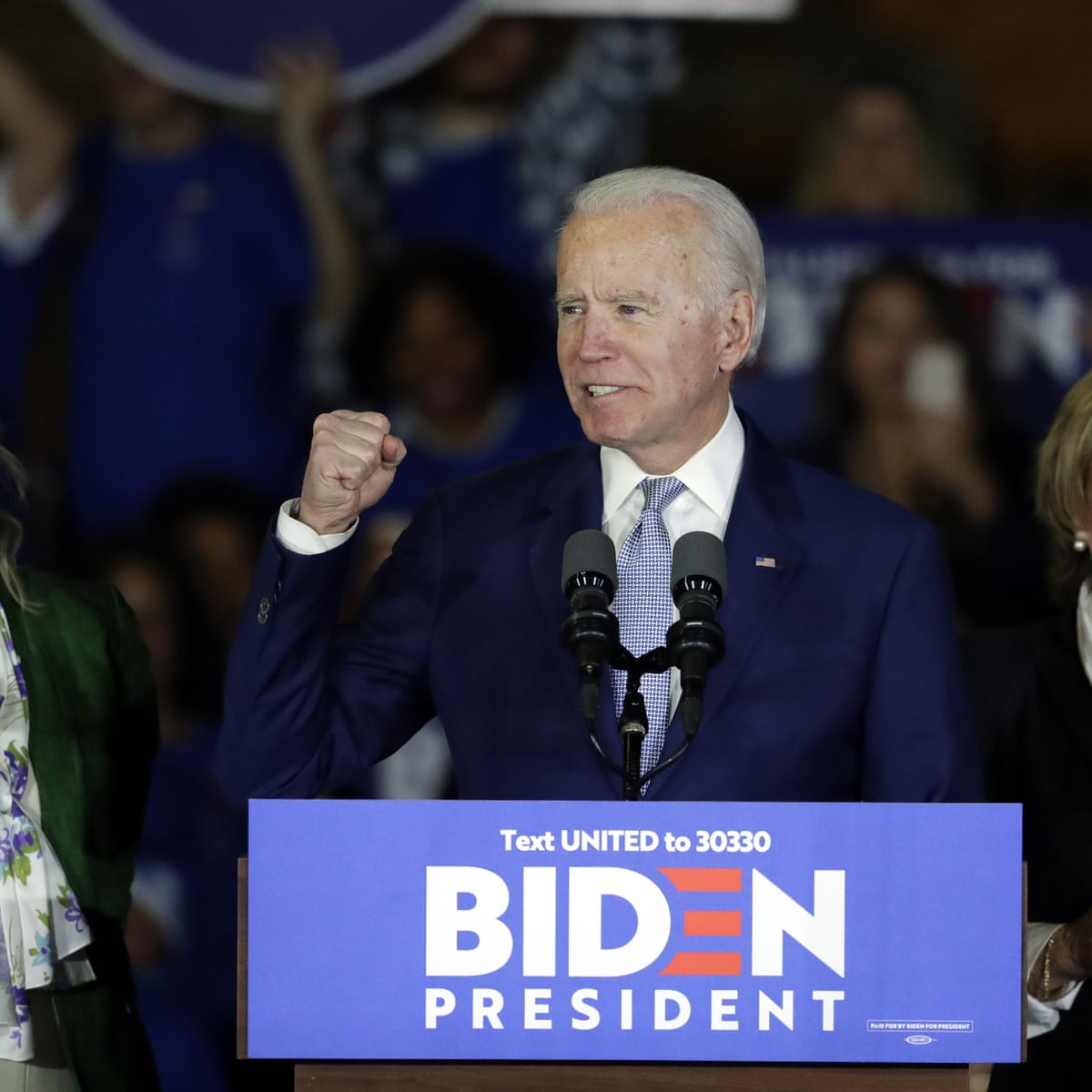 Biden Sweeps With Joementum But Sanders Shows He Isn T Done Yet Us Elections 2020 The Guardian