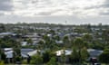 View over the Brisbane suburb of Yarrabilba