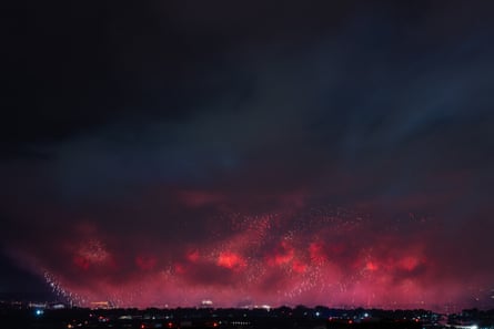 smoke in the air