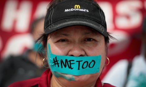 In September last year, McDonald’s workers marched to the company’s headquarters to protest sexual harassment at the fast food chain’s restaurants. According to a recent study 40% of female fast food workers experience unwanted sexual behavior on the job.