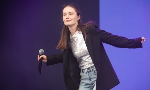 Northern powerhouse … Sigrid at Leeds festival in 2021.