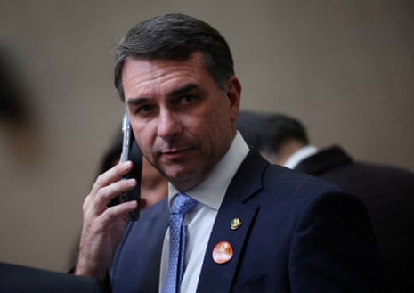 Tape shows Bolsonaro son asking jailed banker for $26.8m to fund film on father | Brazil | The Guardian