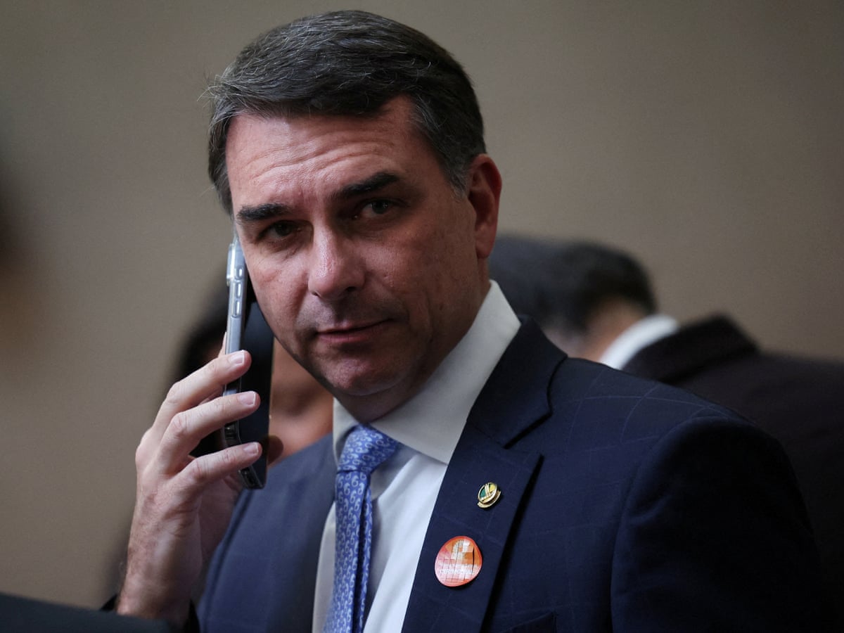 Tape shows Bolsonaro son asking jailed banker for $26.8m to fund film on father | Brazil | The Guardian