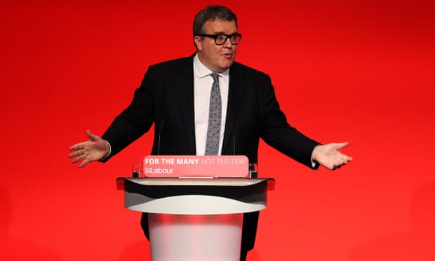 Tom Watson speaks at the Labour Party Conference