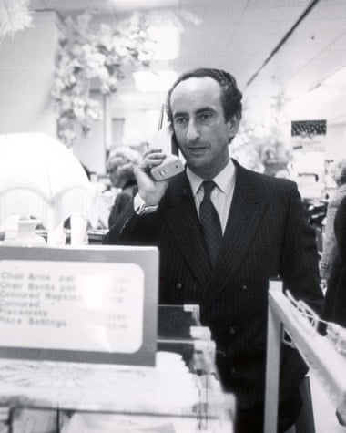 Ralph Halpern at Debenhams, Oxford Street, which he transformed from a drab department store into an 'exciting' light-filled retail space