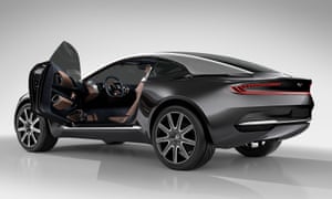 The new Aston Martin DBX model