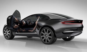 The new Aston Martin DBX.